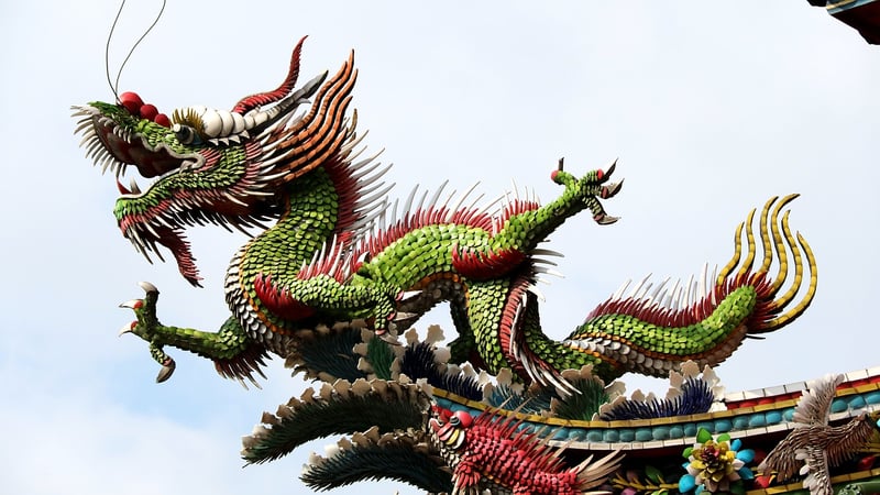 Majestic dragon